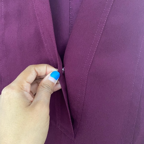 Madewell Maroon Dress - Picture 3 of 7